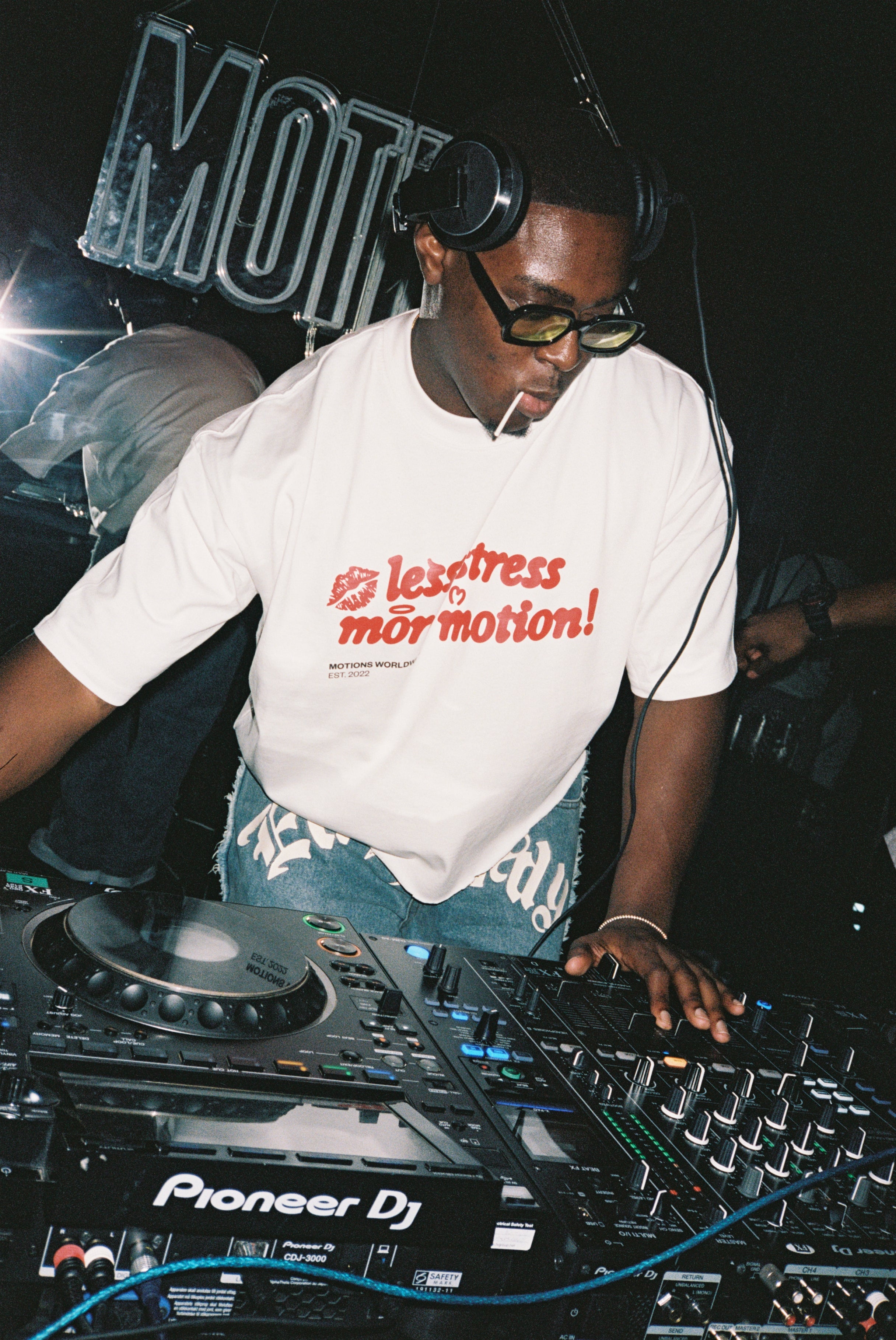 Less Stress, More Motion Tee